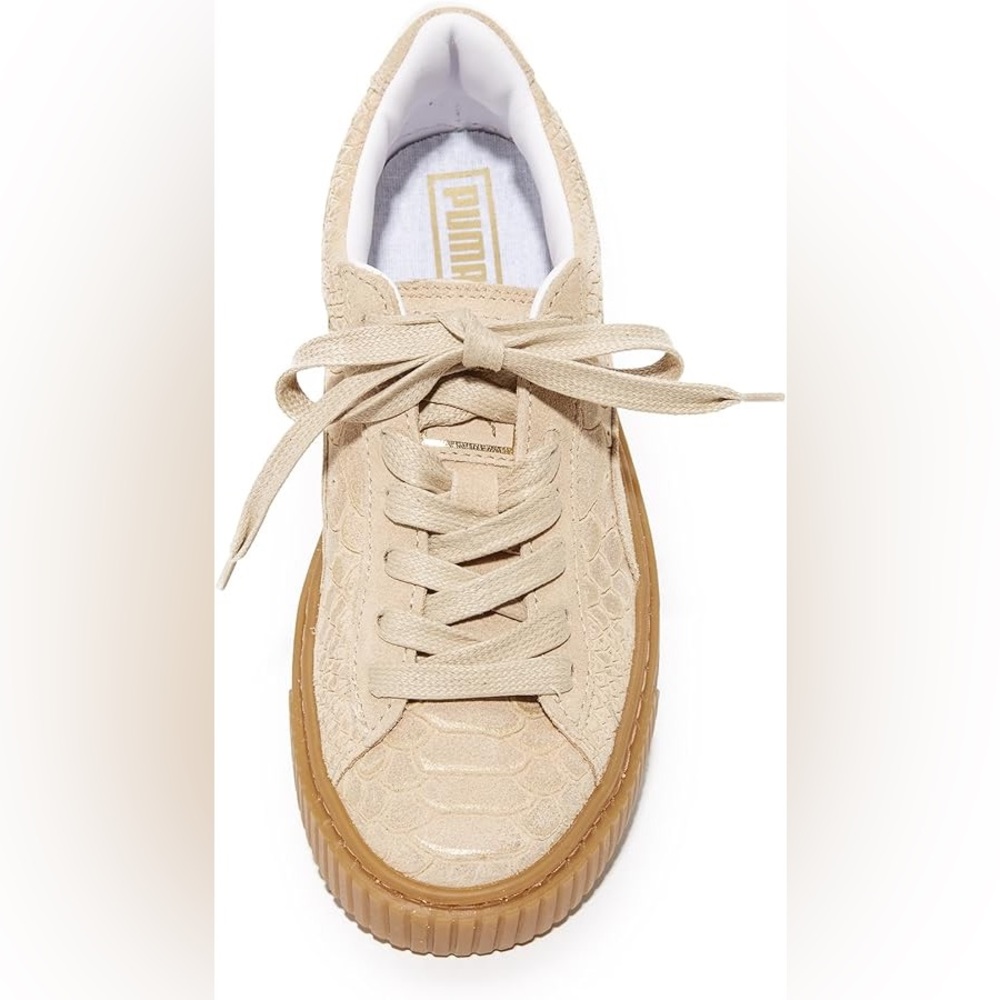 Puma Platform Exotic Skin Sneakers